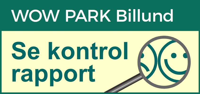 kontrolrapport for forlystelsesparken wow park i Billund
