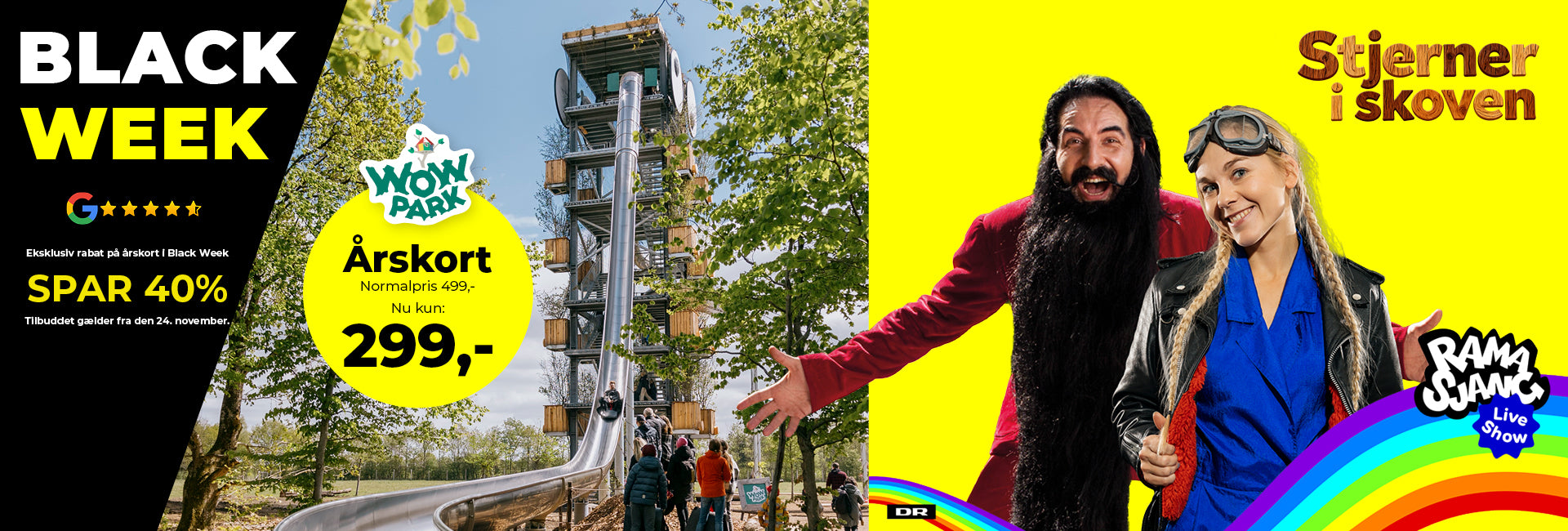 Hr. Skæg og Motor Mille til højre i billedet. GIGANTEN  i venstre side.