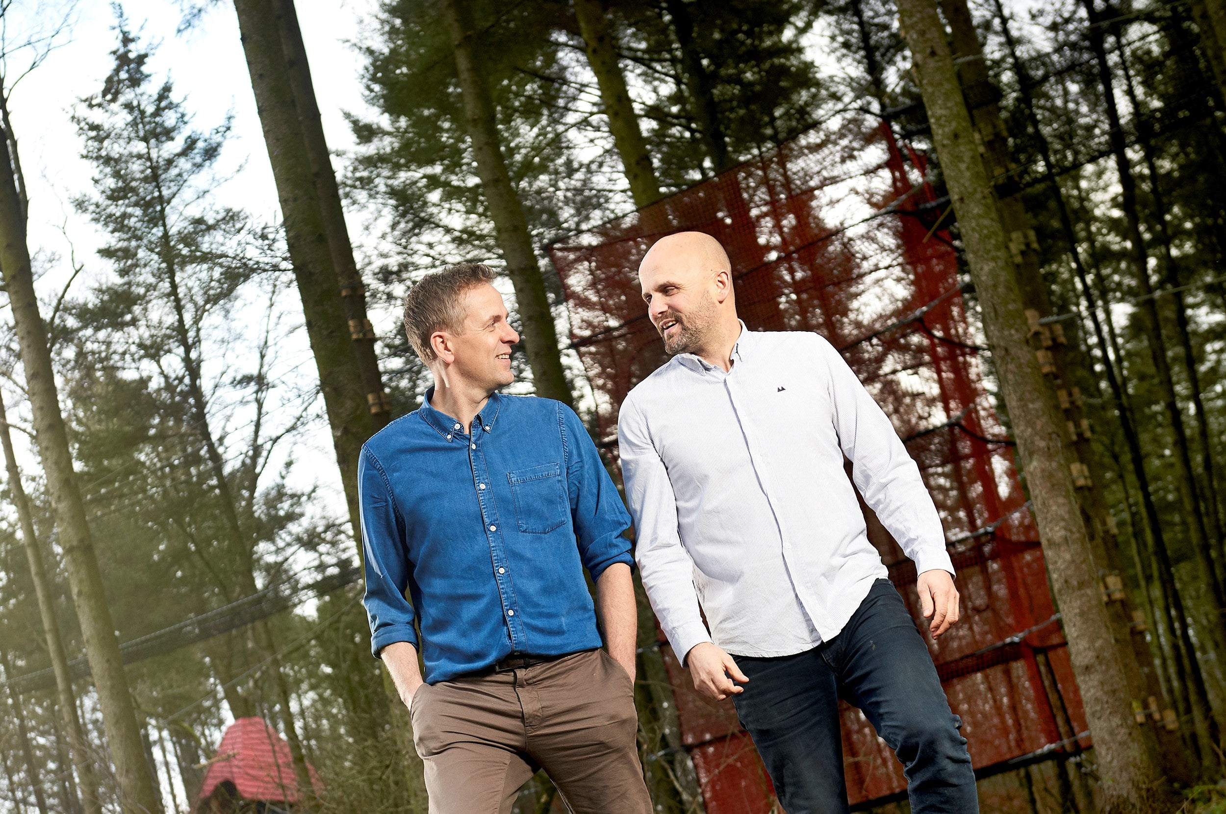 Jacob og Aage Hindhede, de to iværksættere og stiftere af WOW PARK